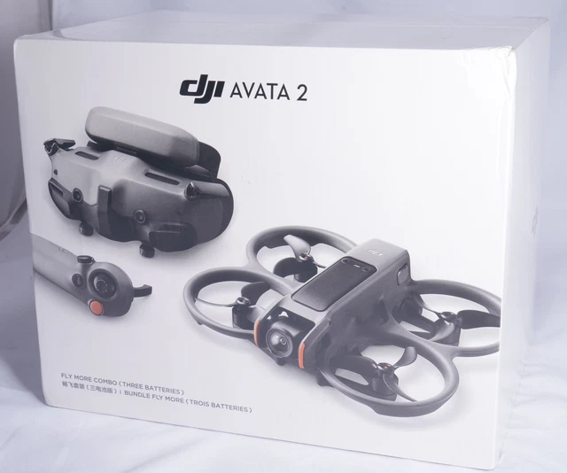 DJI AVATA 2 FPV Drone Fly More Combo DJi (Three Batteries) Brand New ...