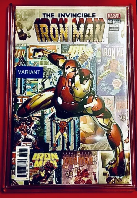 The Invincible Iron Man #600💥(Marvel Variant Edition)💎Rare!! 1:25  Copies.🔥