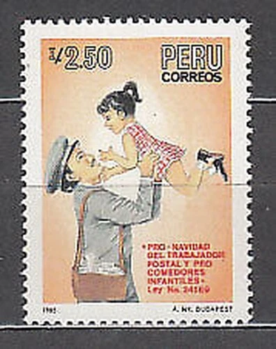 Peru - Post 1985 Yvert 816 MNH