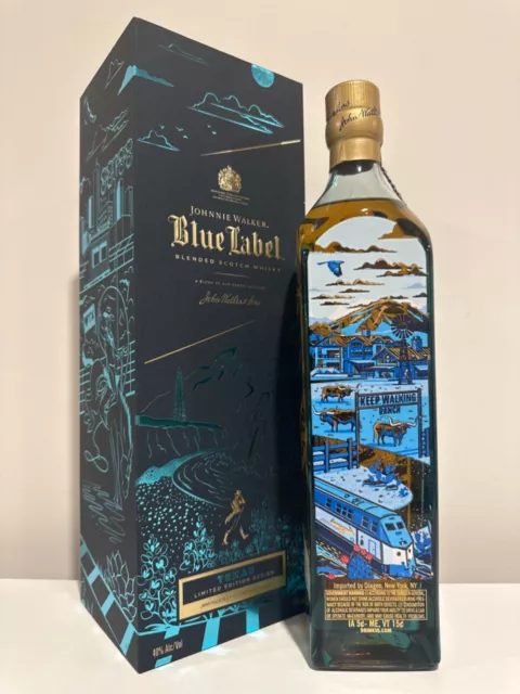 Johnnie Walker  Blue Label Texas Limited Edition Design 2023