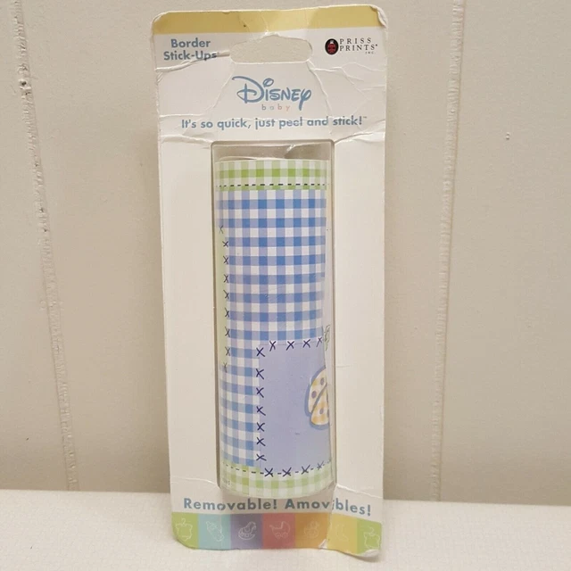 DISNEY WINNIE POOH Wallpaper Border Stick Ups Removable 5 in by 15 ft