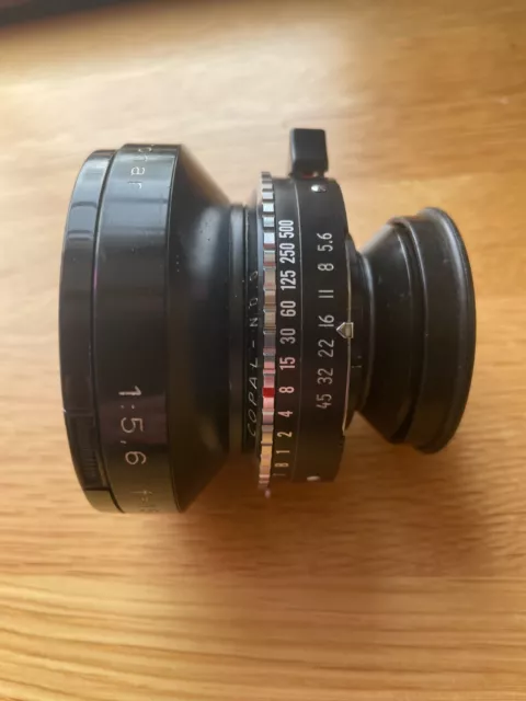 RODENSTOCK SIRONAR 150mm F5.6, PART DELAMINATION TO REAR, READ BEFORE BUYING !!