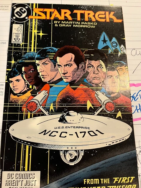 DC - ACTION COMICS - Nov 1988 - STAR TREK - From the First Five Year Mission - 