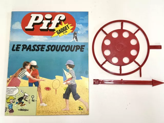 Pif Gadget + Gadget N°280 « Le Passe Soucoupe » (1974)
