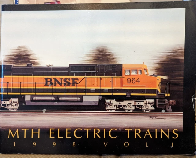 MTH TRAINS RAILROAD Catalog Back Issue 1999 1998 vol 1 Lot 2 issues