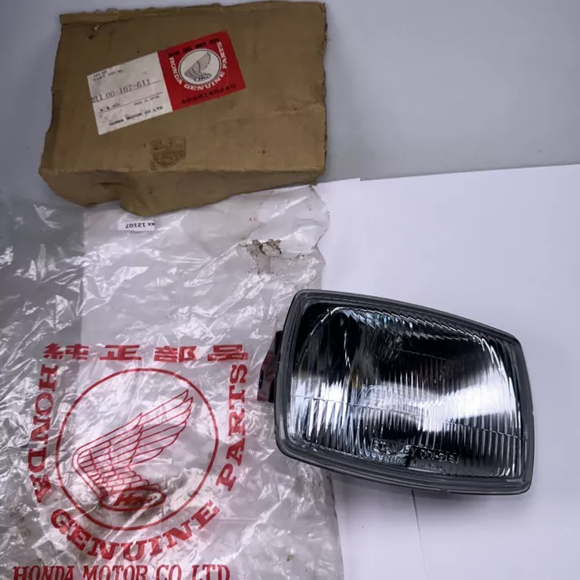 Original Scheinwerfer Headlight Assy Honda Mt50 1980  33100-167-611 Nos Xx12107