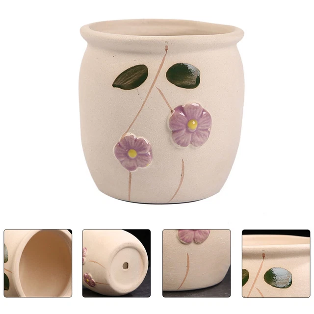 4pcs Pflanzer Dekorative Keramik Blumentopf Pflanzer Porzellan Kindergarten
