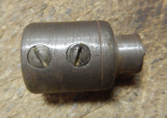 Older Wood Lathe Live Center Cup Center Attachment With 1/2" Bore