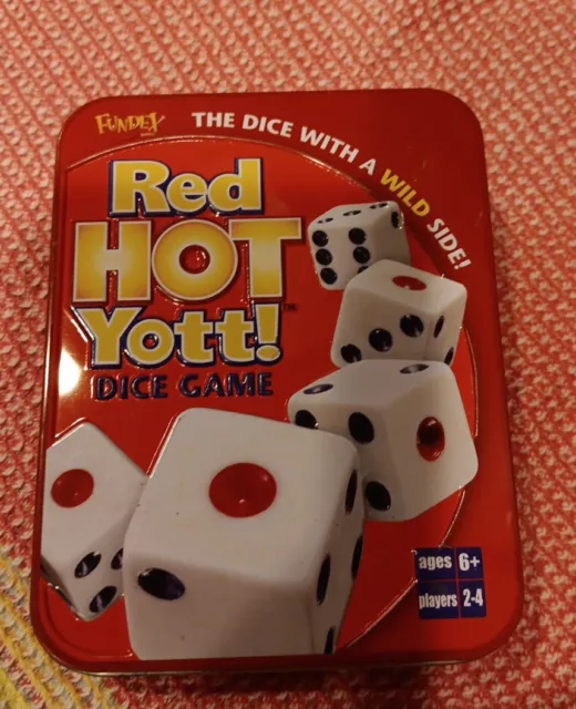 Fundex Red Hot Yott Dice Game Complete