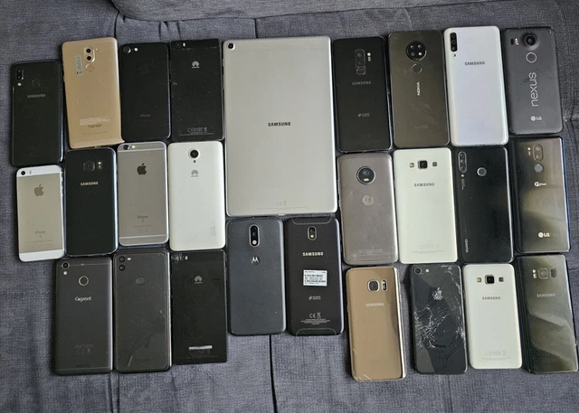 Lot Accessoires Samsung Focus – Batteries, Chargeurs… Pour Pièces Ou Réparation