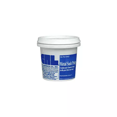 CRL Gray Metal Sash Putty - Quart 528QT