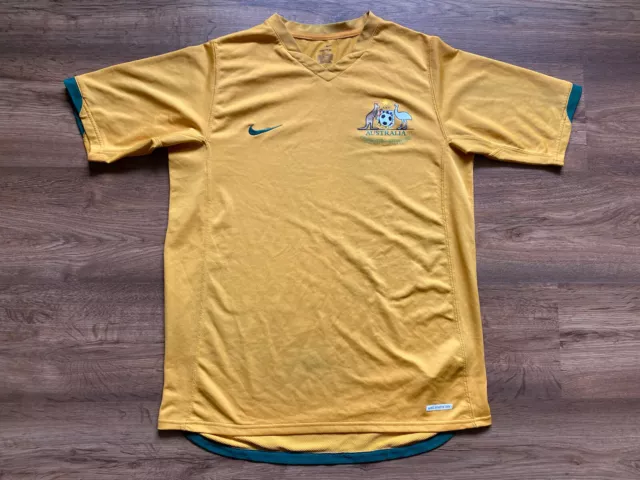 + Australia National Team 2006/2008 Home Football Shirt Soccer Nike