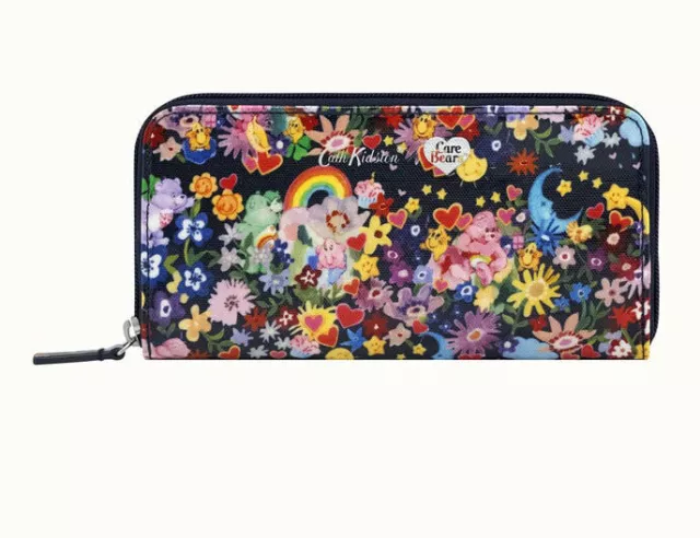 Cath Kidston Continental Zip Wallet Care Bears Limited Edition