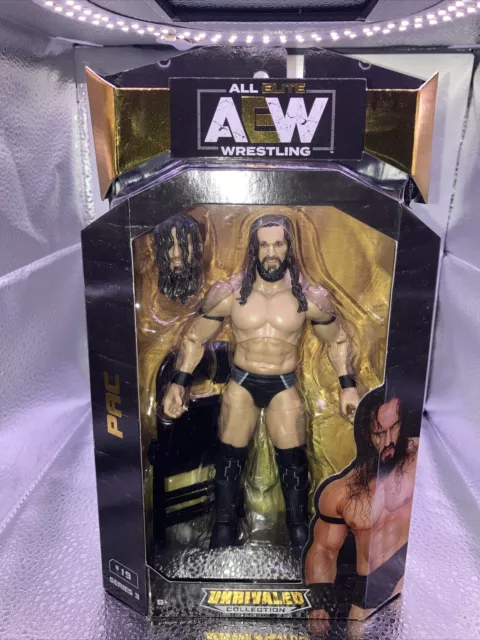 AEW Wrestling Unrivaled Collection Action Figure Series 3 PAC BRAND NEW
