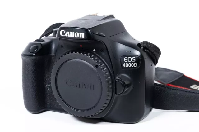 Canon EOS 4000D 18MP Digital SLR Camera Body + Battery & Charger