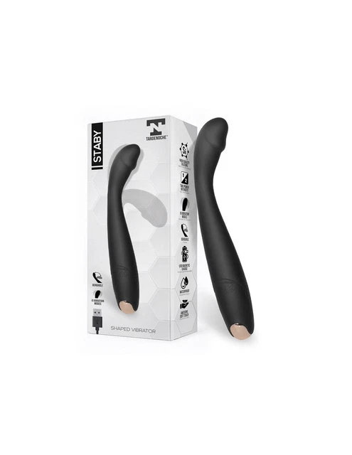 Staby Vibrador Silicona Flexible-Bendable