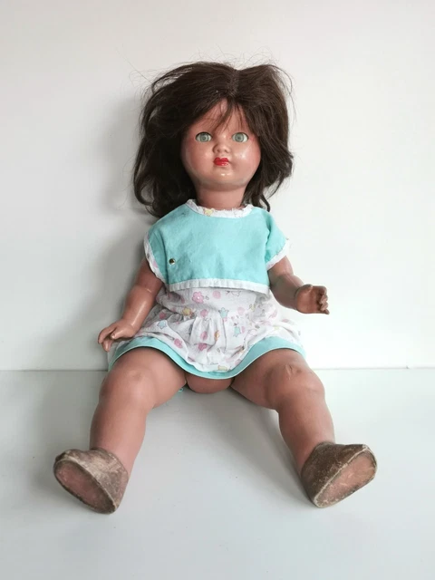 POUPÉE ANCIENNE 90 cm semi articulée EUR 40,00 - FR