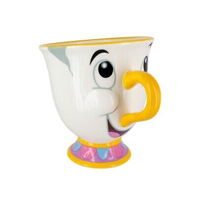 Disney Chip Mug Chicco de La Bella e la Bestia tazza peluche con luci 