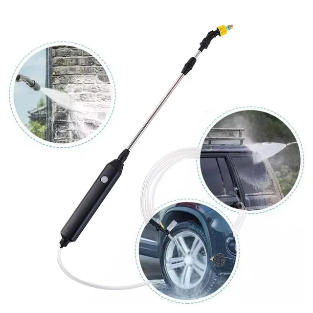 2-in-1 High Pressure Power Car Sprinkler Wand Nozzle : Spray Useful Tool P3G0