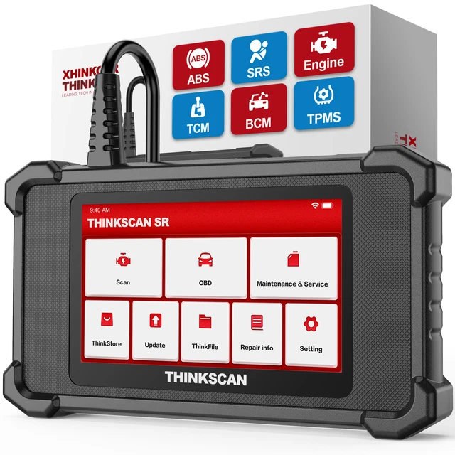 OBD2 Scanner Thinkscan SR6 ABS BCM ECM SRS TCM TPMS strumento diagnostico E