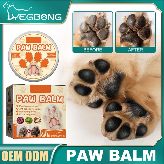 Dog Paw Balm Pet Moisturizing Paw Cream Natural Dog Cat Paw Wax For Dry Paws