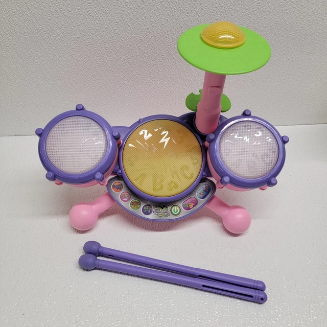 Vtech kidibeats drum set pink hotsell