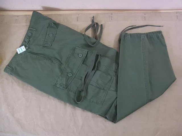 sz M US ARMY VIETNAM Feldhose Field Trousers Jungle Pants M64 oliv Hose 1st Cav