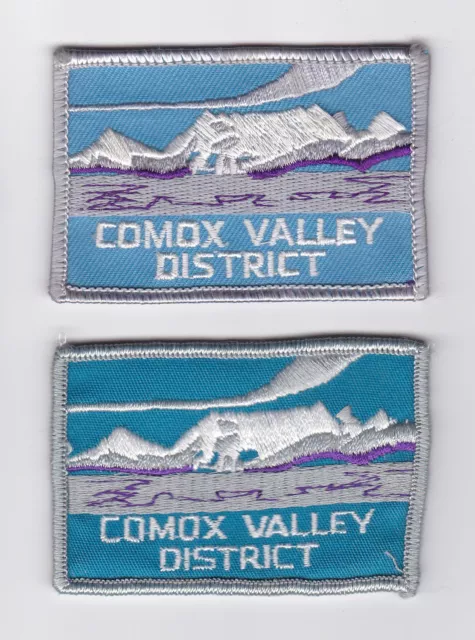 SCOUT OF CANADA - CANADIAN SCOUTS BRITISH COLUMBIA (BC) COMOX VALLEY Patch