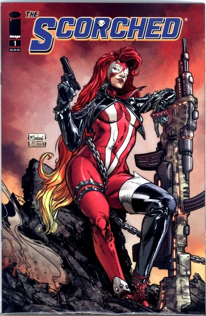The Scorched #1 Todd McFarlane Variant Image Comics 1st Print