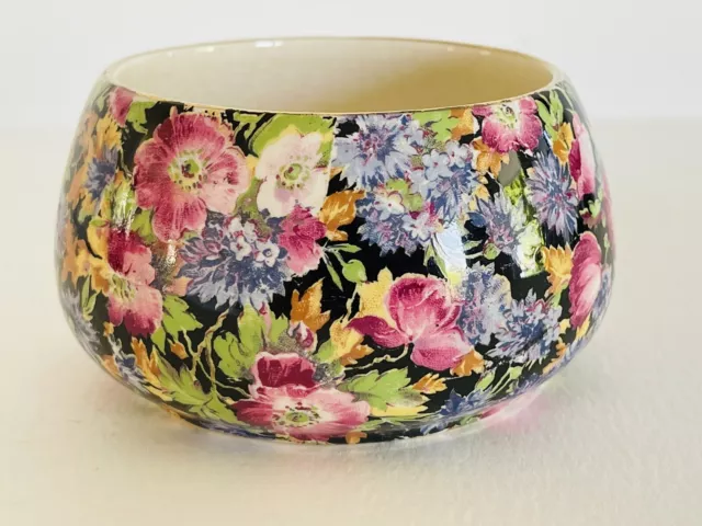 Royal Winton Grimwades England Chintz Open Sugar Bowl