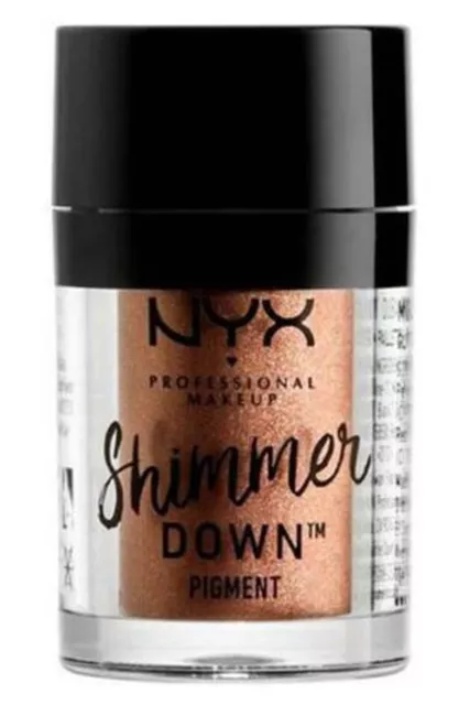 NYX Shimmer Down Pigment für Ihre Augen 1,5 g Mandel SDP03 Lidschatten