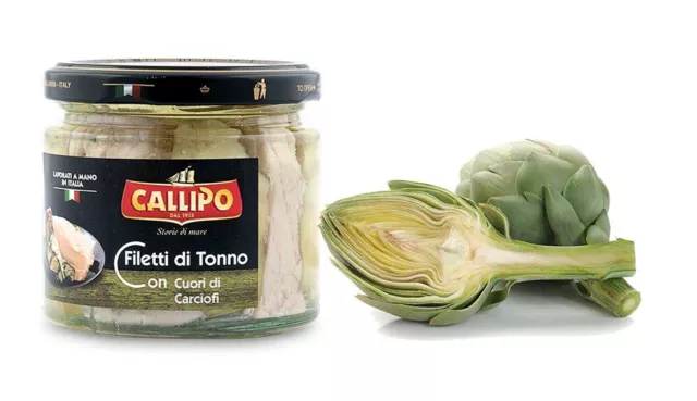 Filetti Di Tonno Con Cuore Di Carciofi -Callipo -Gr.  200