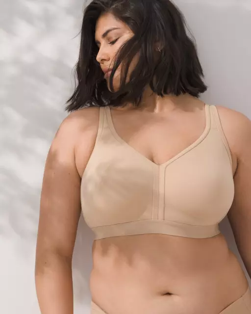 Soma Women's Embraceable Full Coverage Bra Nude Tan Size 32DD