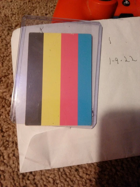yugioh misprint color test card YUGIOH TEST PRINT MISPRINT – Aus Ygo main image 0