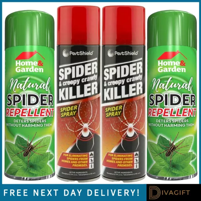 Spider Killer Spray 200Ml Creepy Crawly Pest Control Insect Bug Repellent New