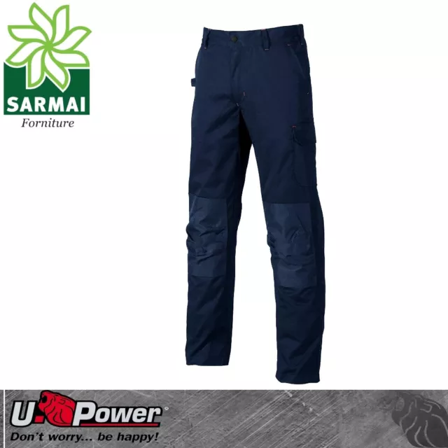 Upower ALFA pantalone da lavoro multi tasca meccanici elettricisti muratori