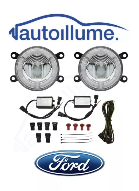 Ford Focus Mk2.5 Mk3 RS ST ZS C-Max Zetec S LED DRL Engelauge Nebellicht Kit