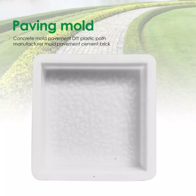 fr Manually Paving Cement Brick Concrete Mold DIY Path Maker Garden Pavement Mou