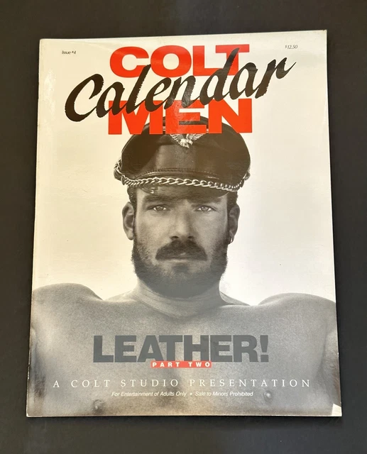 **ADULTS 21+ ONLY**COLT Calendar Men Leather! Part Two. 1994. 95.00