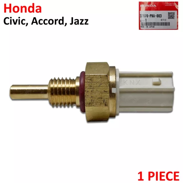 For Honda Civic Accord Jazz Fit 2003 '15 Water Coolant Temperature Sensor