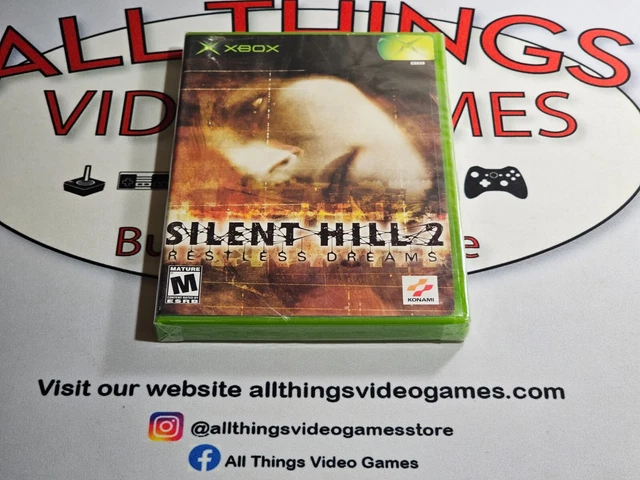 Silent Hill 2 Restless Dreams Original Microsoft Xbox Disc Only 83717300038