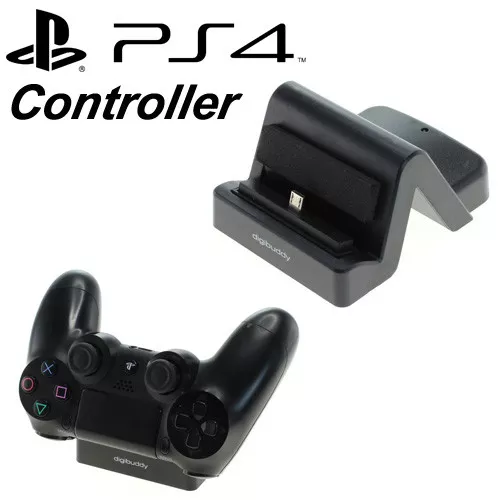 PS4 Controller Dockingstation Ladestation Tischlader Lader Charger Ladegerät