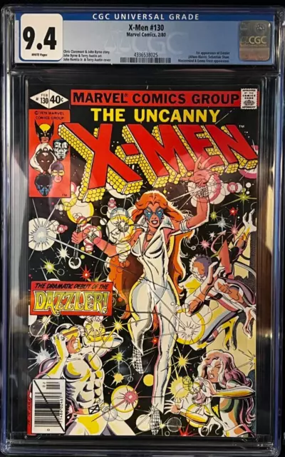 Uncanny X-Men #130 1980 CGC 9.4 ***KEY ISSUE*** 1st Appearance DAZZLER!