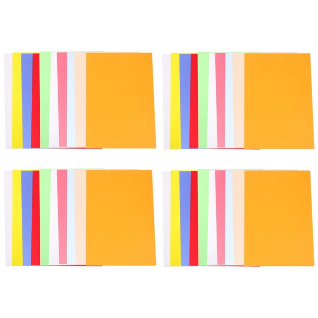 PLAFOPE 100 Feuilles Papier Calque Coloré – Papier à Dessin Et Transfert Transparent Pour Art, Bricolage Et Loisirs Créatifs