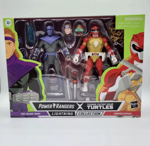 Power Rangers Teenage Mutant Ninja Turtles Lightning Collection Morphed Raphael