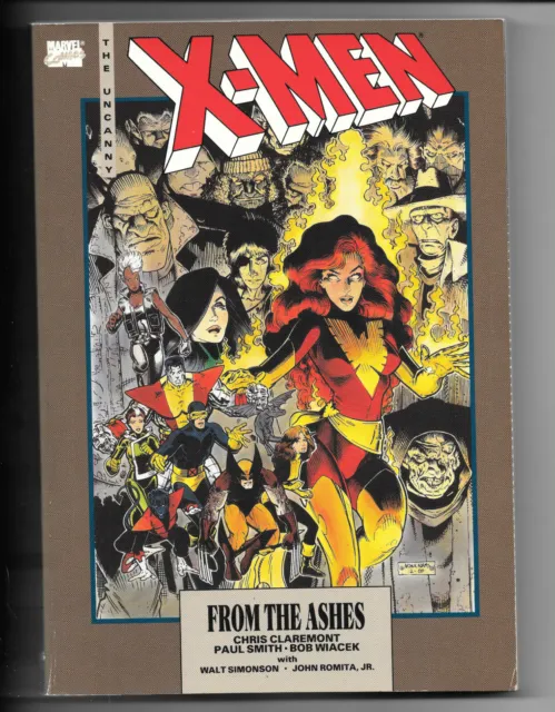 The Uncanny X-Men From The Ashes #1 1990 VF- TPB 1St. Print Marvel Comics