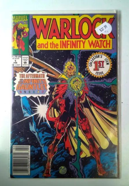 Warlock and the Infinity Watch #1 Marvel (1992) Newsstand Comic Book