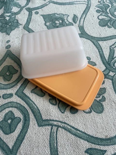 Tupperware Butter TUPPERWARE BUTTERDOSE C21 Butterschatz NEU/OVP Weiß Orange Butter EUR 9 ...