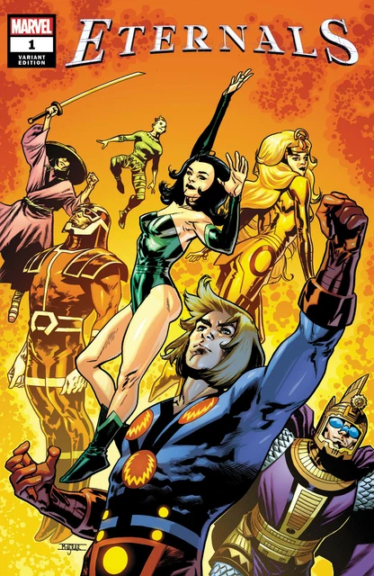 Eternals #1 Variant Mahmud Asrar 2021 NM