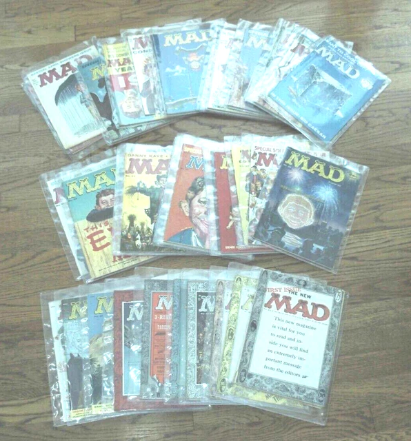 MAD MAGAZINE - FIRST 41 ISSUES – 1955 to 1961 - OWNED FROM NEW